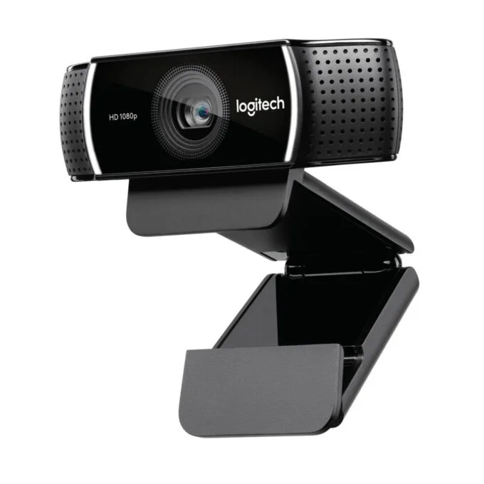 Logitech C922 Pro Stream Webcam - Full HD 1080p@30fps 720p@60fps Black USB Clip/Stand — image 1