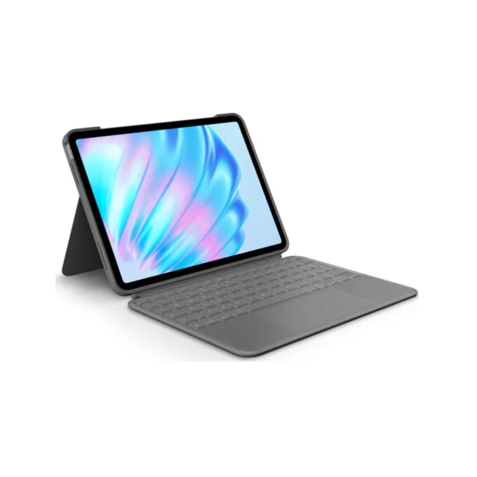 Logitech Combo Touch - 920-012629 - Oxford Grey backlit keyboard case with trackpad for iPad Air 11 — image 1