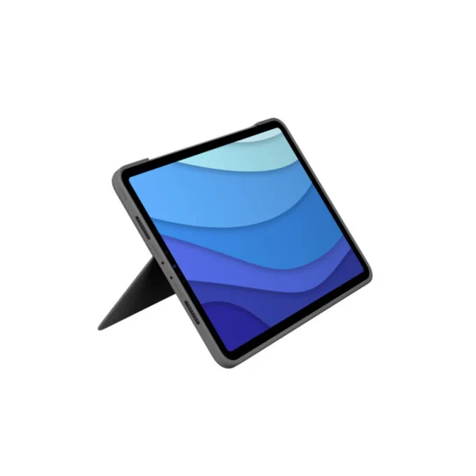 Logitech Combo Touch - iPad Pro 11 (1st/2nd/3rd Gen) - Oxford Gray, German QWERTZ Keyboard, Trackpad, Smart Connector — image 4