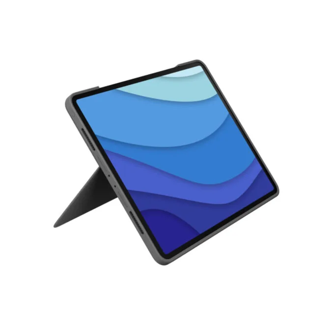 Logitech Combo Touch Keyboard & Touchpad - 920-010208 - Oxford Grey, QWERTZ German, Smart Connector for iPad Pro 12.9 inch — image 4