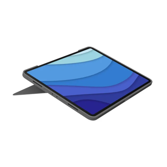 Logitech Combo Touch Keyboard & Touchpad - 920-010208 - Oxford Grey, QWERTZ German, Smart Connector for iPad Pro 12.9 inch — image 5