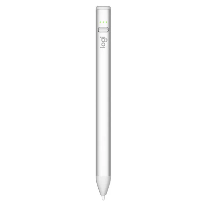 Logitech Crayon 914-000070 Digital Pencil for iPad Silver/White Tip 80mAh 7h — image 3