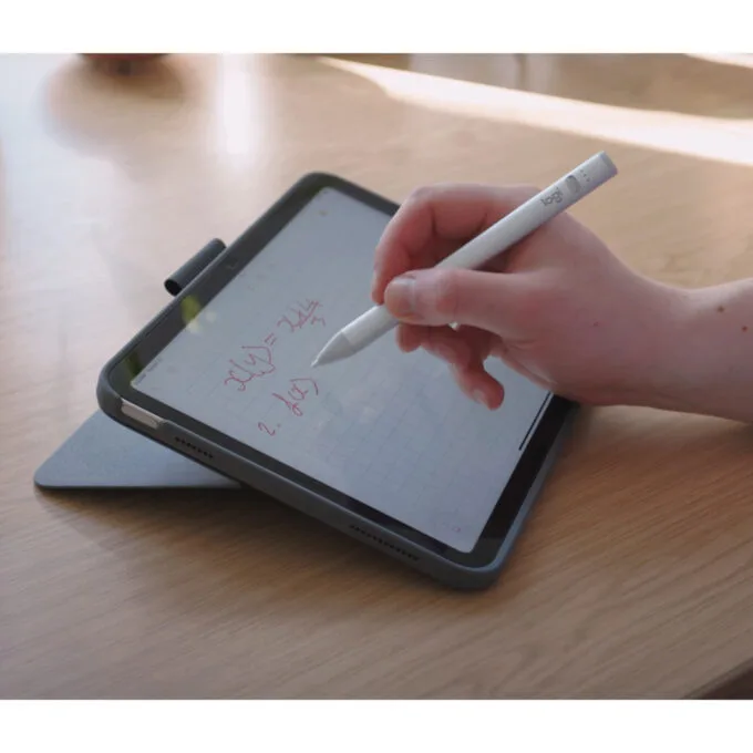 Logitech Crayon 914-000070 Digital Pencil for iPad Silver/White Tip 80mAh 7h — image 4