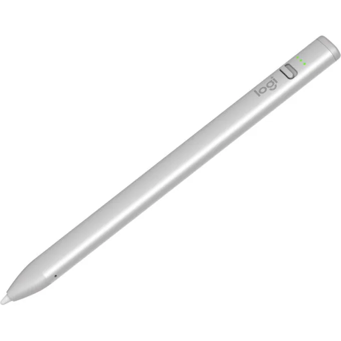Logitech Crayon 914-000070 Digital Pencil for iPad Silver/White Tip 80mAh 7h — image 1