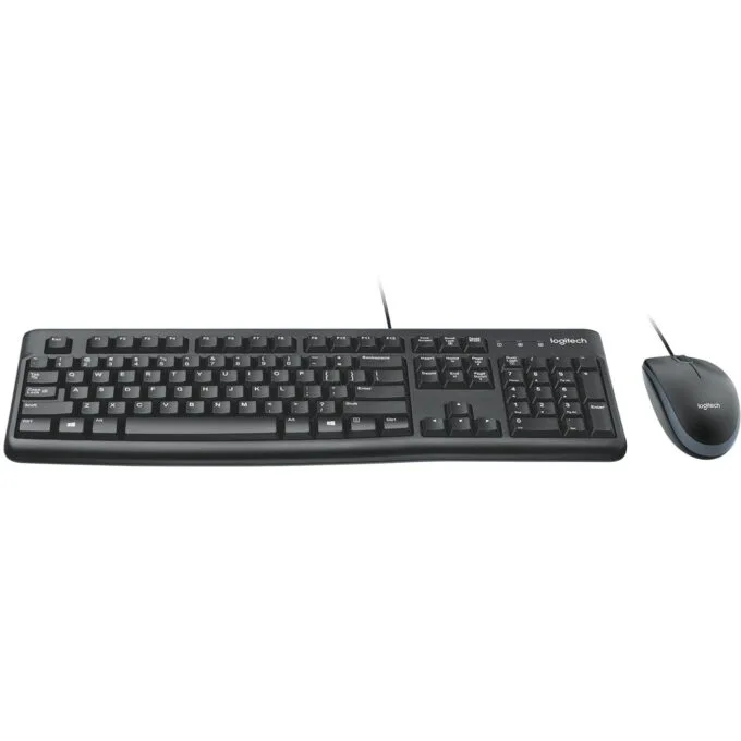 LOGITECH DESKTOP MK120 - MK120 - Full-size, Wired USB Keyboard — image 1