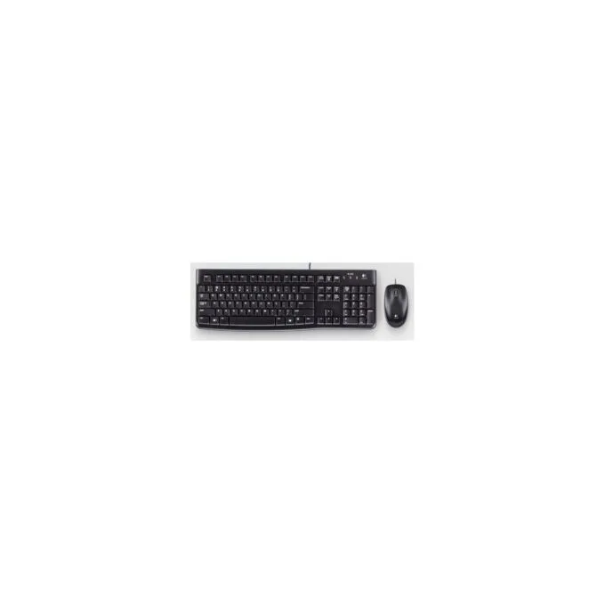 Logitech DESKTOP MK120 PORTUGUESE LAYOU - MK120 - Black, Portuguese QWERTY, Wired USB, Mouse included — image 1