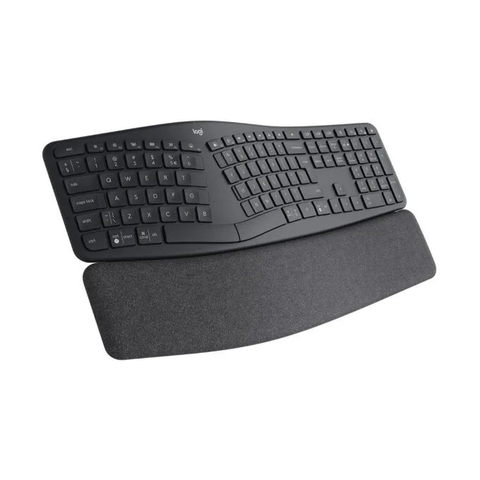Logitech ERGO K860 - Ergonomic Split Full-Size Wireless Keyboard - Graphite — image 2