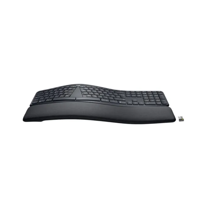 Logitech ERGO K860 Wireless Ergonomic Keyboard - 920-010345 - Graphite, German (DE), Bluetooth — image 1