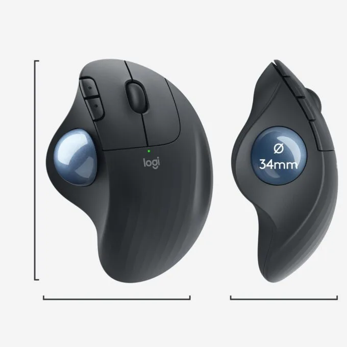 Logitech ERGO M575 Wireless Trackball Graphit - 910-006197 — image 8