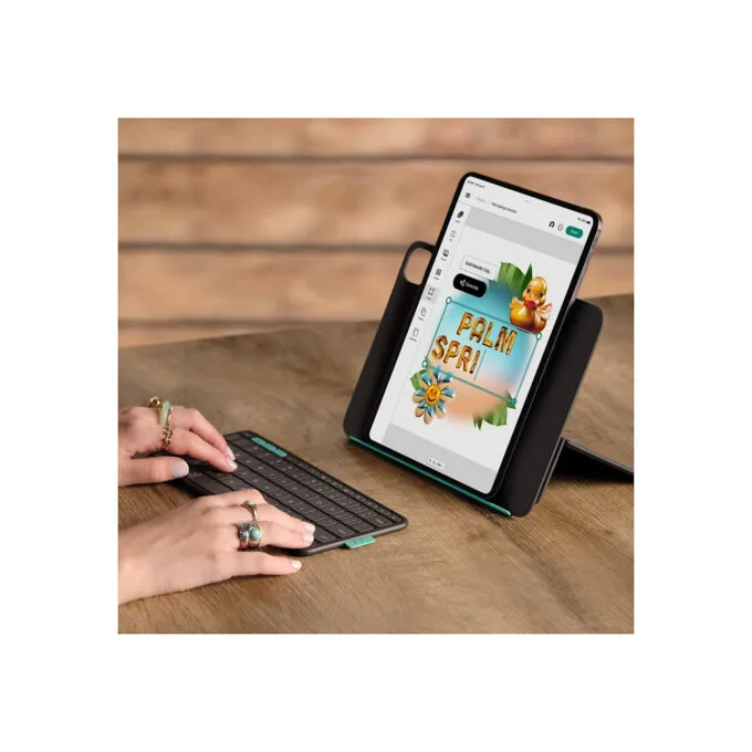 Logitech Flip Folio for iPad Pro & Air 11' Grafitowy QWERTY — image 2