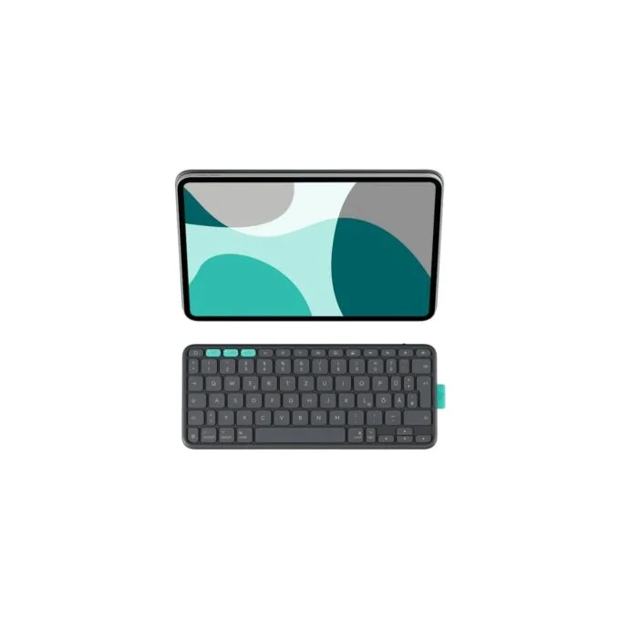 Logitech Flip Folio - Graphite - Bluetooth keyboard case for iPad Pro 11-inch (M4), iPad Air 11-inch (M2/M3), iPad Air 5th gen — image 4