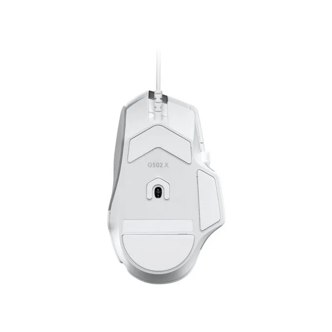 Logitech G G502 X Mouse optical wired USB - G502 X - White — image 4