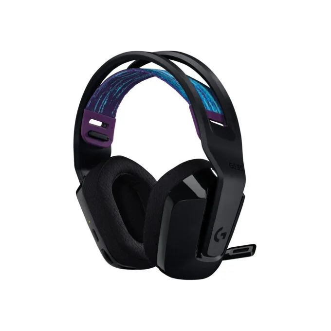 Logitech G LIGHTSPEED Wireless Gaming Headset - G535 - Black, 2.4 GHz USB-A, 33h Battery, Boom Mic — image 4