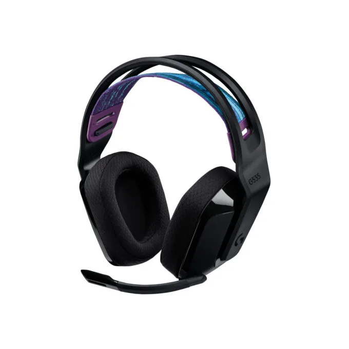 Logitech G LIGHTSPEED Wireless Gaming Headset - G535 - Black, 2.4 GHz USB-A, 33h Battery, Boom Mic — image 1