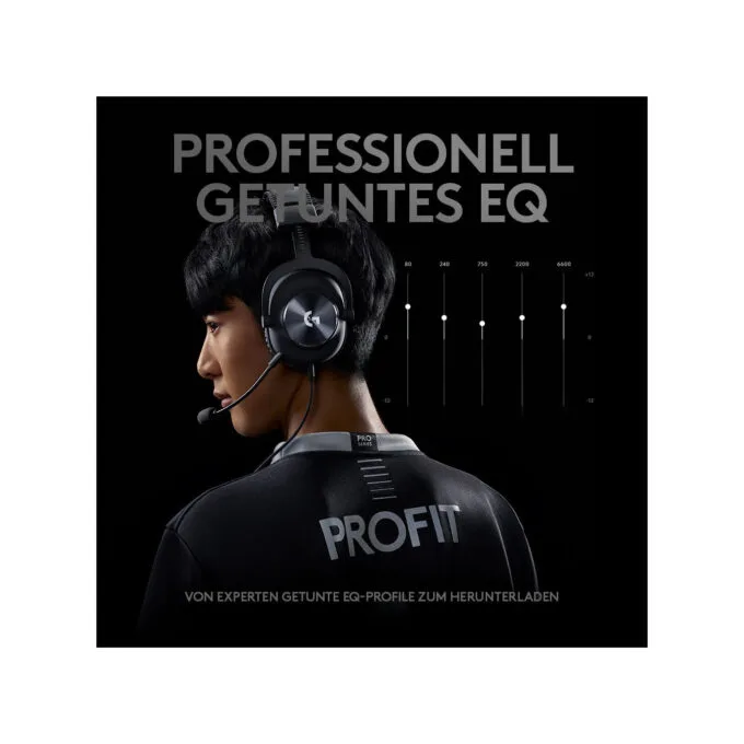 Logitech G Pro X Wireless Headset - 981-000818 - Black — image 5