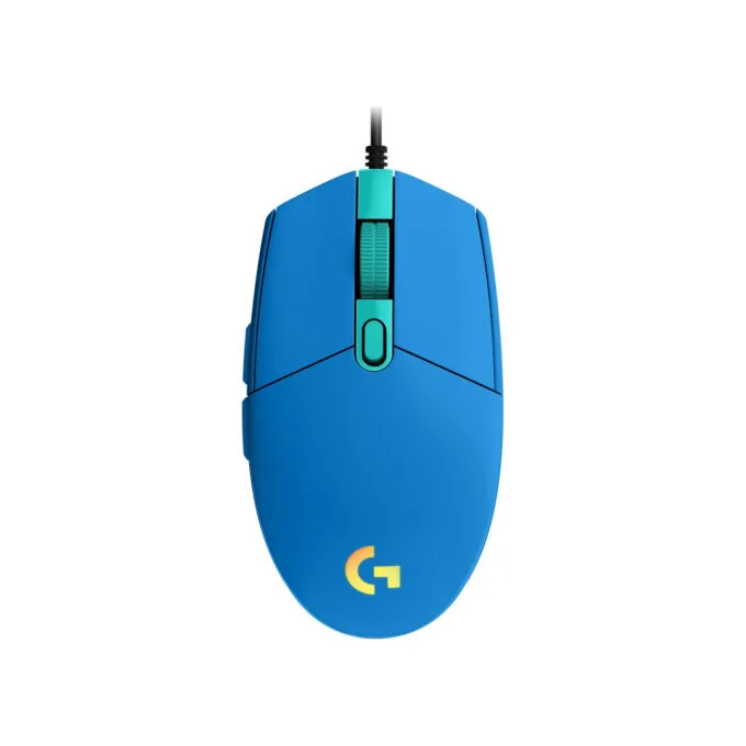 Logitech G102 LIGHTSYNC - Wired Gaming Mouse - 8000 DPI, 1 ms, Blue, 6 Programmable Buttons — image 2