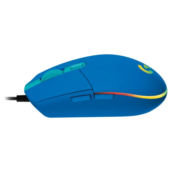 Logitech G102 LIGHTSYNC - Wired Gaming Mouse - 8000 DPI, 1 ms, Blue, 6 Programmable Buttons — image 4