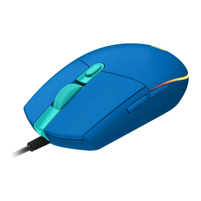 Logitech G102 LIGHTSYNC - Wired Gaming Mouse - 8000 DPI, 1 ms, Blue, 6 Programmable Buttons — image 1