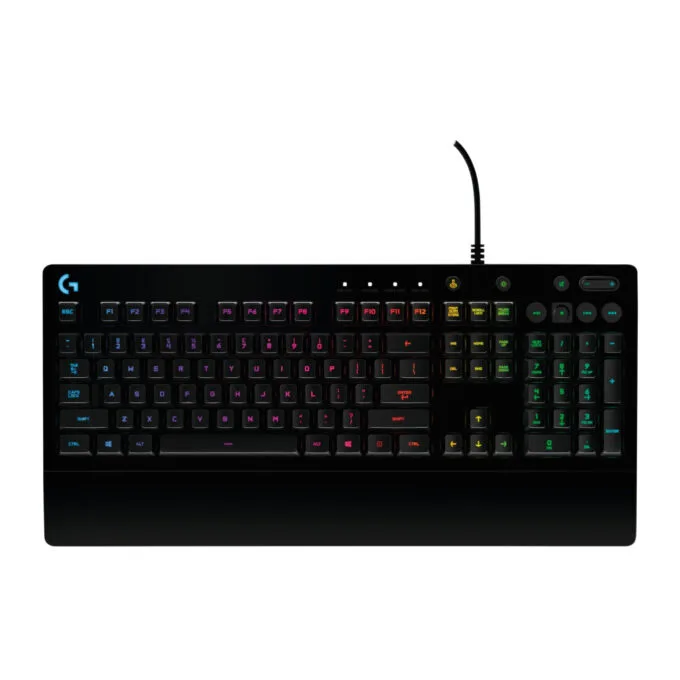 Logitech G213 Gaming Keyboard - 920-008087 - Wired USB RGB, German QWERTZ, Black, Full-size — image 1