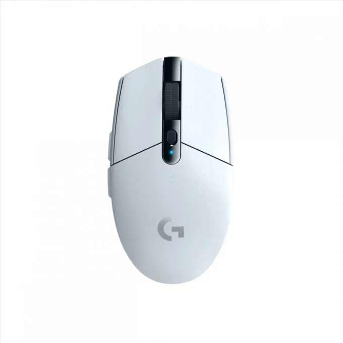 Logitech G305 Gaming Mouse Wireless white - G305 - Ambidextrous, 12k DPI, 2.4 GHz — image 1