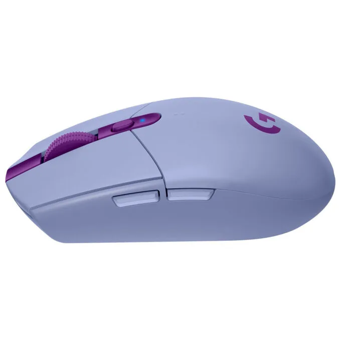 Logitech G305 LIGHTSPEED Wireless Gaming Mouse - G305 - Lilac, 12,000 DPI, 1 ms, 2.4 GHz — image 4