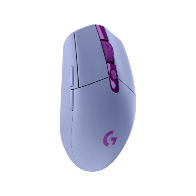 Logitech G305 LIGHTSPEED Wireless Gaming Mouse - G305 - Lilac, 12,000 DPI, 1 ms, 2.4 GHz — image 5
