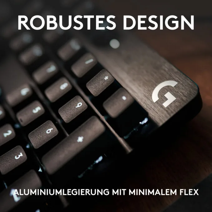 Logitech G413 SE - Mechanical Gaming Keyboard - Black, Swiss QWERTZ, Wired USB, White LED — image 14