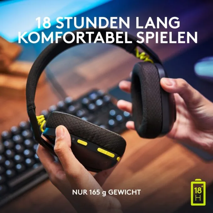 Logitech G435 Wireless Gaming Headset - LIGHTSPEED + Bluetooth — image 4