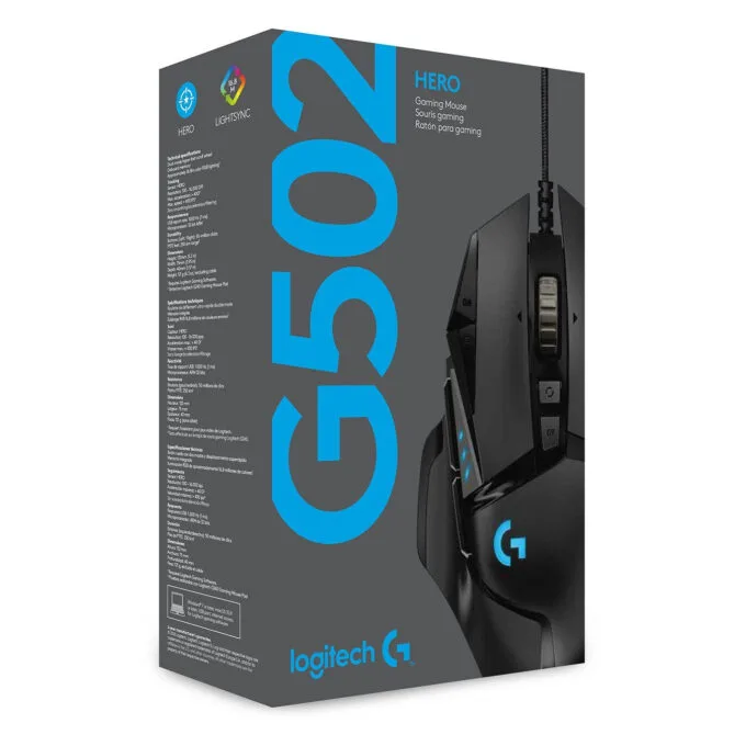 Logitech G502 HERO Gaming Mouse - 25600 DPI HERO Sensor - Wired — image 11