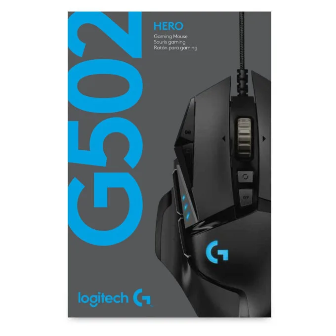 Logitech G502 HERO Gaming Mouse - 25600 DPI HERO Sensor - Wired — image 12