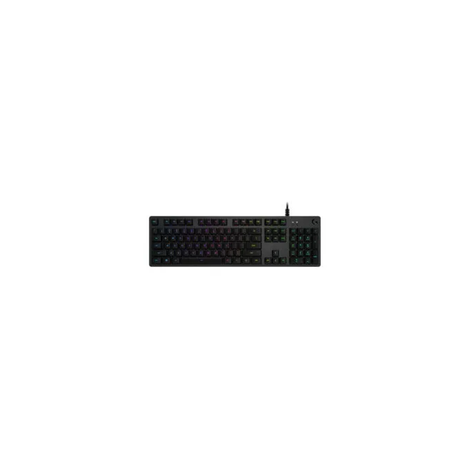 Logitech G512 Carbon - GX Brown - Carbon Full-Size Wired RGB Mechanical Keyboard — image 1