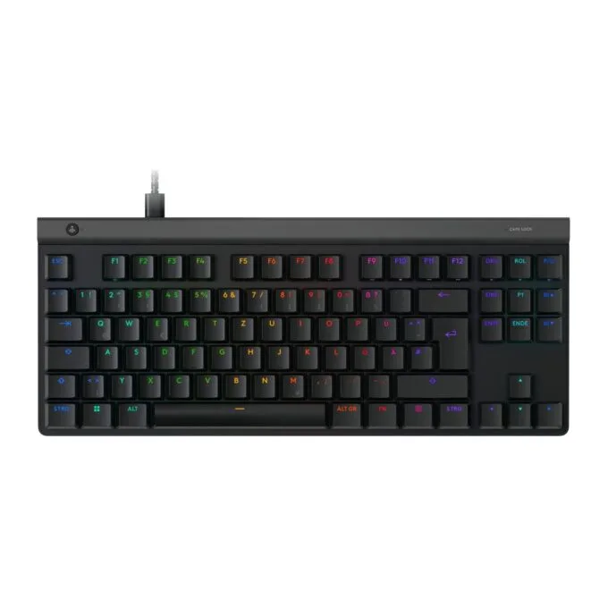 Logitech G515 TKL Wired Gaming Keyboard Black (DE) - G515 - German QWERTZ layout, GL Tactile — image 1