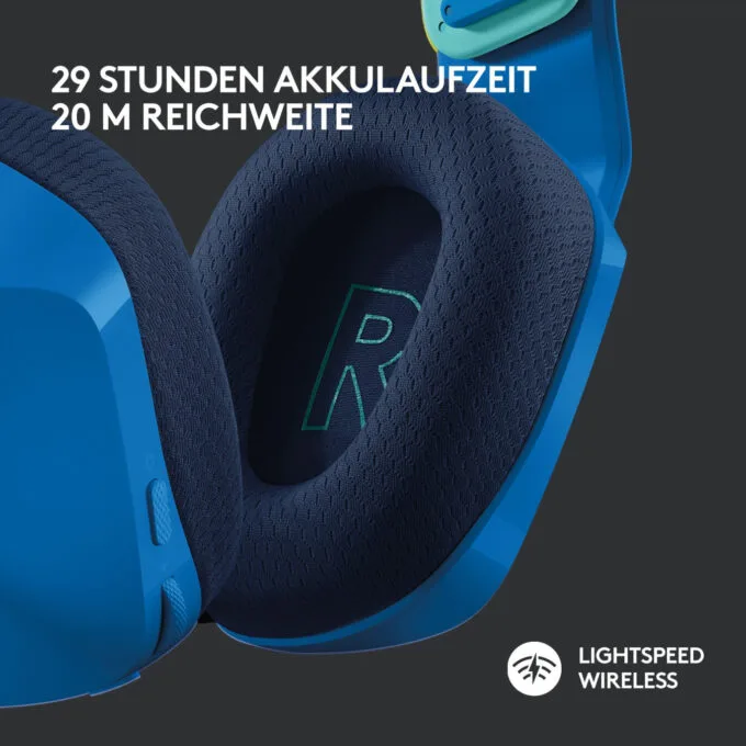 Logitech G733 LIGHTSPEED Wireless RGB Gaming Headset - Blue - DTS Headphone:X, 2.4 GHz, 29h Battery — image 15