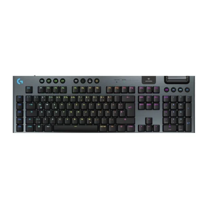 Logitech G915 X LIGHTSPEED - 920-012671 - Tri-Mode Wireless RGB Gaming Keyboard, Low-Profile GL Tactile, Black — image 1