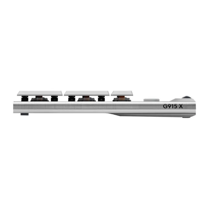 Logitech G915 X LIGHTSPEED Wireless Gaming Keyboard - White - Low-Profile GL Tactile, Per-Key RGB, Tri-Mode — image 4