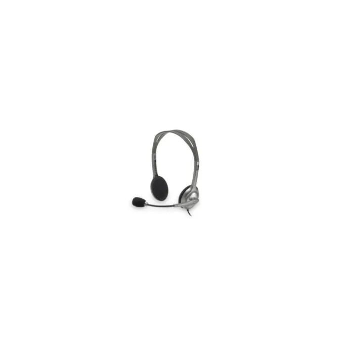 Logitech H110 Headset 981-000271 Wired Stereo 3.5mm On-ear Boom Mic — image 6