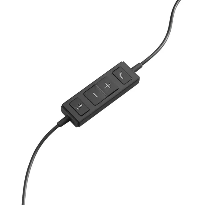 Logitech H570e Stereo Headset - 981-000575 - USB-A Wired Black On-ear Noise-Canceling Mic — image 7