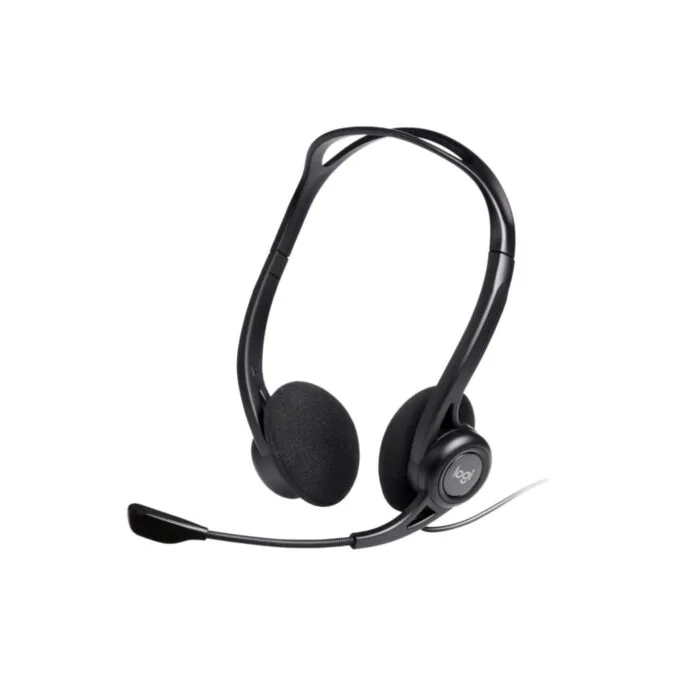 Logitech H960 USB Headset 981-000836 - Black Wired USB-A On-ear Noise-Canceling Mic — image 1