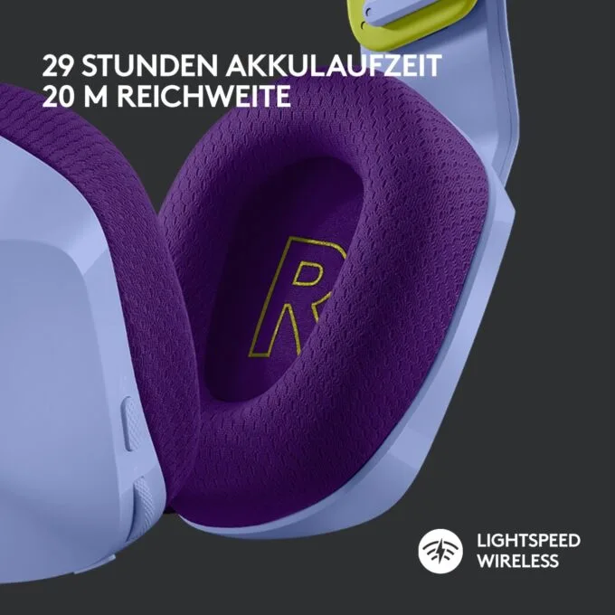 Logitech Headset G733 - G733 - Lilac Wireless Gaming Headset, 2.4 GHz, DTS Headphone:X 2.0 — image 15
