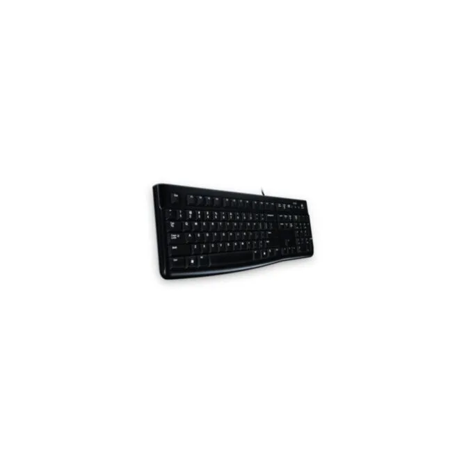 Logitech K120 Wired USB Keyboard - 920-002489 - German QWERTZ, Full-Size, Black, Spill-Resistant — image 1