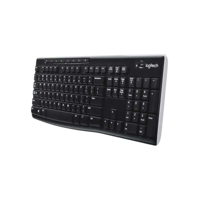 Logitech K270 Wireless Keyboard US Layout - K270 - 2.4 GHz dongle, Windows legends, 100% Full-size, Scissor switches — image 2