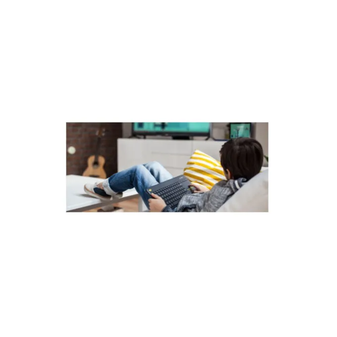 Logitech K400 Plus Wireless RF Touch Keyboard German QWERTZ Black — image 4