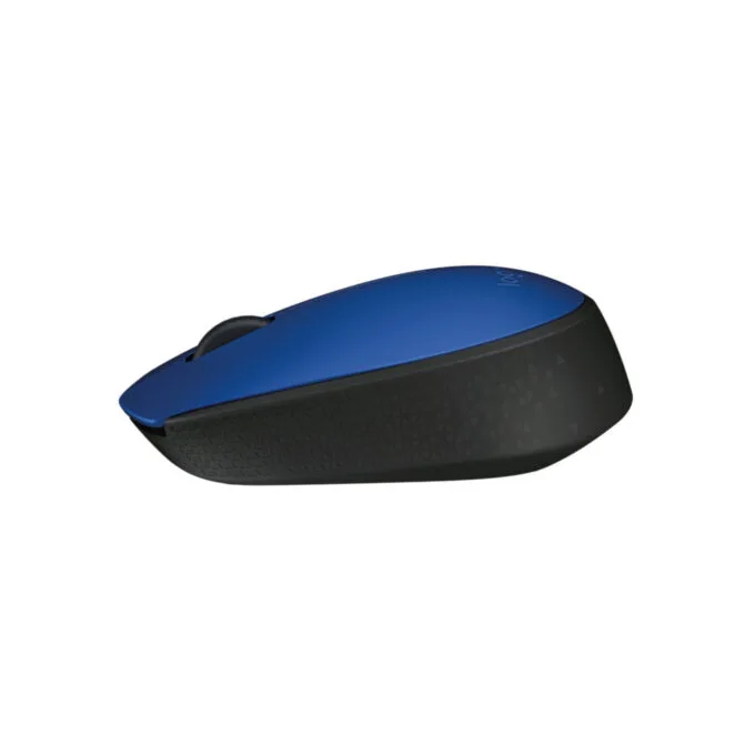 Logitech M171 Wireless Mouse - 910-004640 - Blue, 2.4GHz Nano Receiver, 1000 DPI, Ambidextrous, 1x AA — image 1