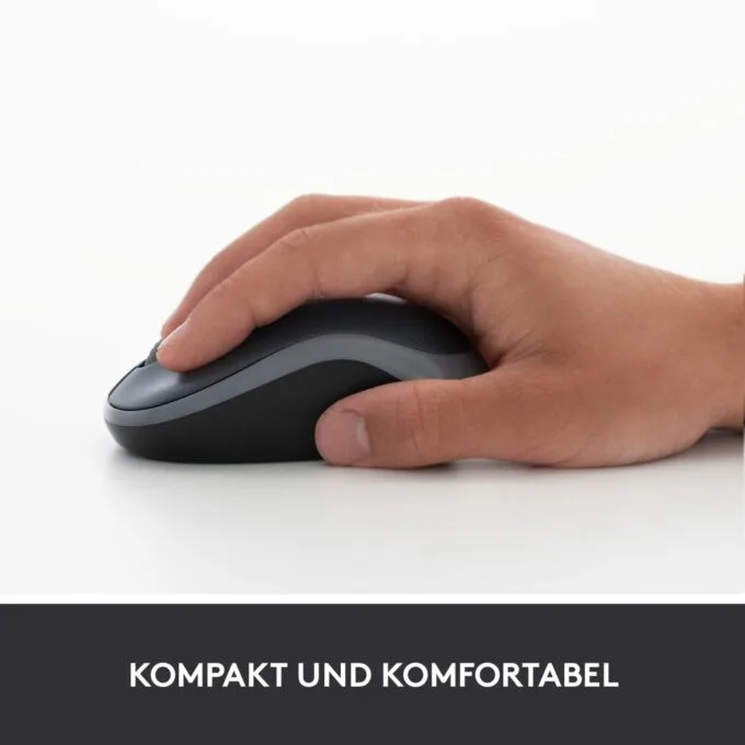 Logitech M185 Wireless Mouse - M185 - Red — image 3