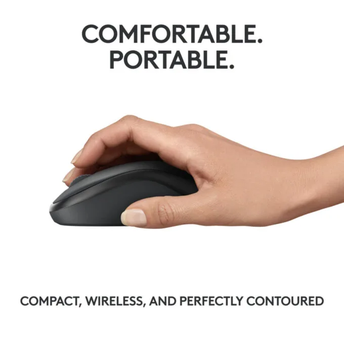Logitech M240 Bluetooth Silent Mouse - 910-007119 Graphite Ambidextrous — image 5