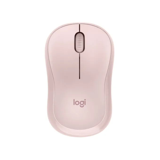 Logitech M240 Wireless Mouse - 910-007121 - Pink, Bluetooth, Silent Click, Ambidextrous — image 1