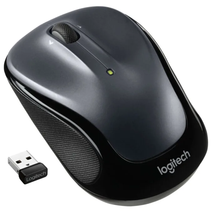 Logitech M325s Wireless Mouse - 910-006812 - Ambidextrous Black/Gray, 1000 DPI, RF 2.4GHz, 5 Buttons — image 1