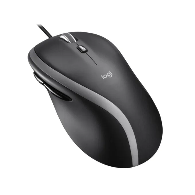Logitech M500s Advanced Corded Mouse - 910-005784 - Black, Wired USB, 4000 DPI, 7 Buttons, Right-Hand Ergonomic — image 4