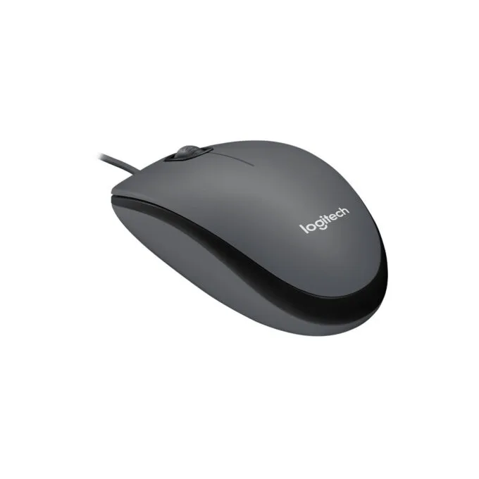 Logitech M90 Wired Optical Mouse - Grey - USB Type-A, 1000 DPI, Ambidextrous — image 2