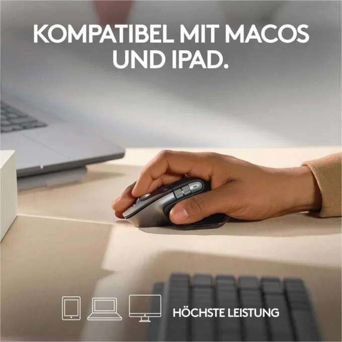 Logitech Master Series MX Master 3S for Mac - MX Master 3S - Gray — image 17
